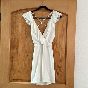 New with tags white dress by super down. Size s